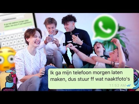 SPAZE LEEST ELKAARS WHATSAPP GESPREKKEN VOOR 😳🤭