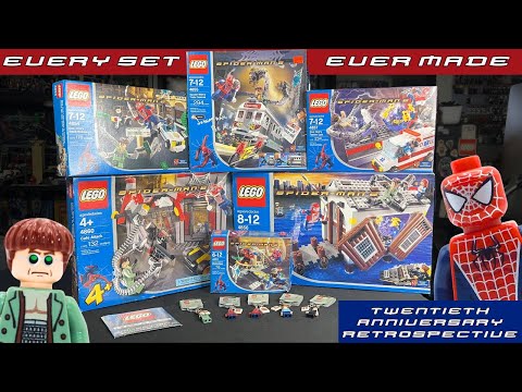 EVERY LEGO Spider-Man 2 Set Ever Made (2004 Complete Collection)