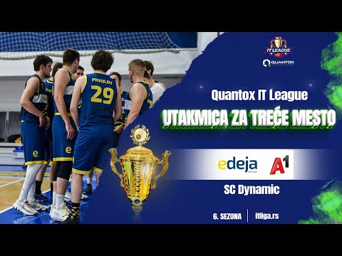 21.05.2023 QUANTOX IT LIGA Utakmica za 3. mesto 15:00 EDEJA SOFTWARE - A1