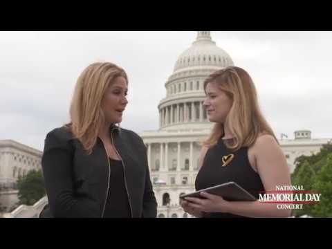 2017 National Memorial Day Concert Facebook Live with Mary McCormack