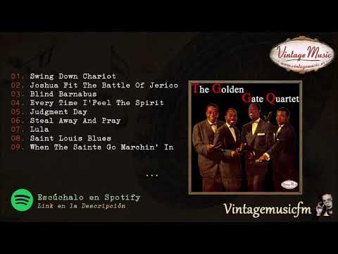 The Golden Gate Quartet. Swing Down Chariot Colección VM #36 Full Album Negro Spiritual Songs