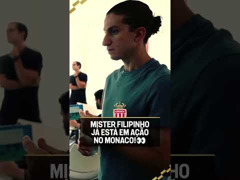 O HOMI TÁ DE OLHO! FILIPE LUÍS CHEGA EM MONACO! 🤩 #shorts