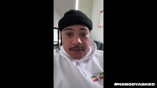 ‘She don’t want me love’ was leaked in 2012 #NOBODYASKED