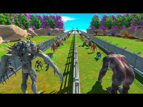 🔥SCOURGE vs GORO - Who is Faster and Stronger? - Animal Revolt Battle Simulator
