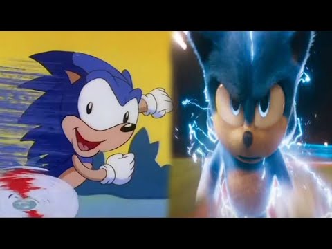 Evolution of Sonic The Hedgehog in Movies, Cartoons & TV (1993-2020)