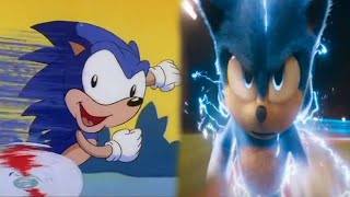 Evolution of Sonic The Hedgehog in Movies, Cartoons & TV (1993-2020)
