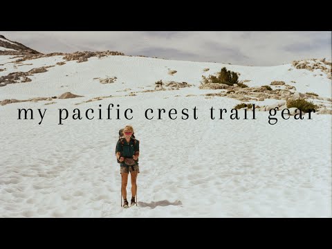 How I lived on the Pacific Crest Trail (All my Gear)