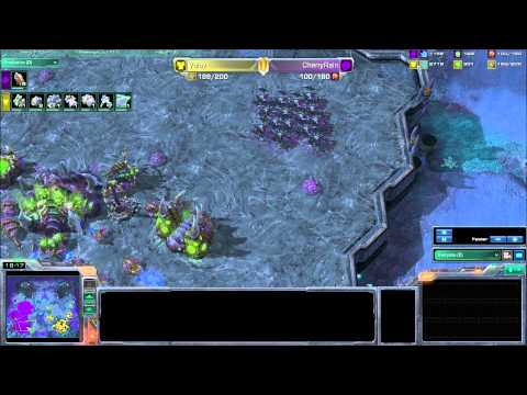 TAW Team League Round 1 CherryRain [Z] Vs Volov [T] Part 2