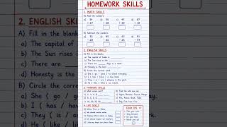 Homework Skills 📚 | Learn Smarter
