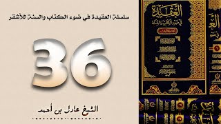 ٣٦. سلسلة العقيدة في ضوء الكتاب والسنة للأشقر - الشيخ عادل بن أحمد image