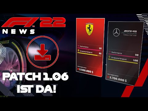 F122 PATCH 1.06 is here! ● With many fixes & gameplay adjustments