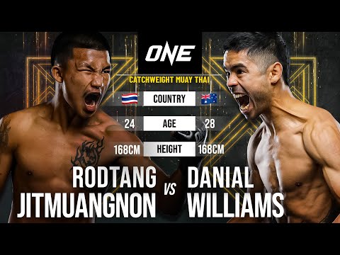 Rodtang Jitmuangnon vs Danial Williams full fight