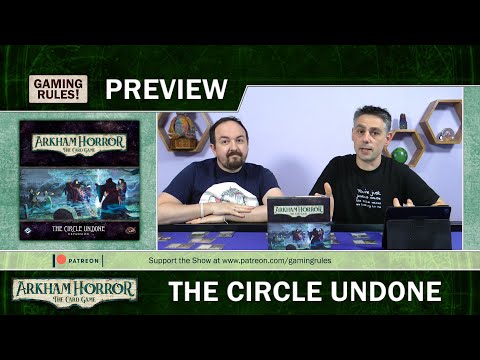 Arkham Horror - The Circle Undone preview