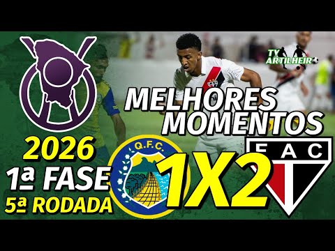 [Cearense '26] 5ª Rodada | Quixadá 1 X 2 Ferroviário | Melhores Momentos | TV ARTILHEIRO