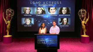Annonce des nomins aux Emmy Awards 2012