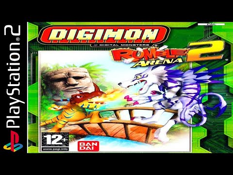 Digimon Rumble Arena 2 100% - Full Game Walkthrough / Longplay [ALL DIGIMONS] (PS2)