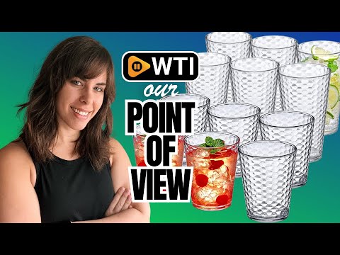 Amazing Abby - Snowflake - 16-Ounce and 24-Ounce Plastic Tumblers (Set of 12) - WTI product video review