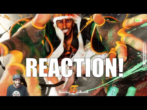RASHID TRAILER REACTION - DJON6 【Street Fighter 6】