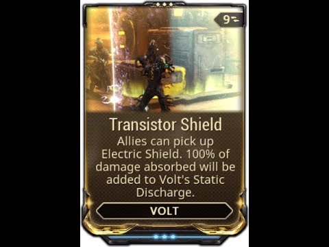 Warframe Augment: Volt Transistor Schild [Deutsch/German]