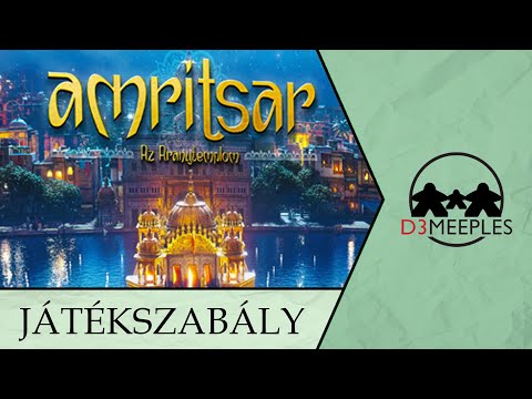 JÁTÉKSZABÁLY: AMRITSAR, AZ ARANYTEMPLOM - d3meeples