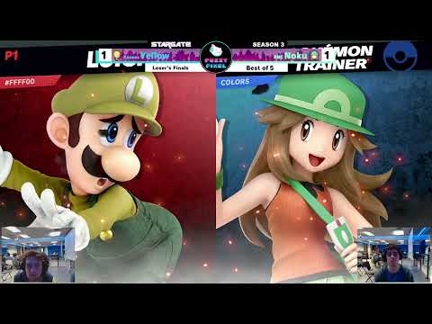 Yellow (Luigi) vs Noku (Pokemon Trainer) -  Losers Final  - Stargate #35