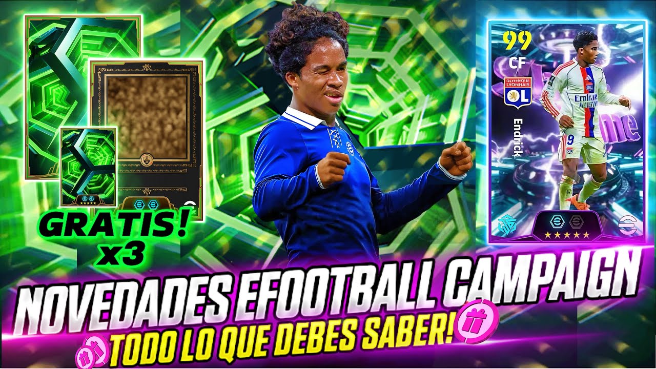 🚨eFootball Nos Mintio😲¡Son 3 EPICS GRATUITOS!🎁✅+600 Monedas de RECOMPENSA💰Y NUEVO ENDRICK!🇧🇷🤑