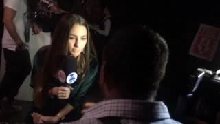 Splash Cafe Society AW'15 Fashion Show INTERVIEW WITH ZEE AFLAM