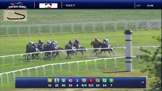 Banjo Chris wins race seven on August 31, 2025 at Kentucky Downs