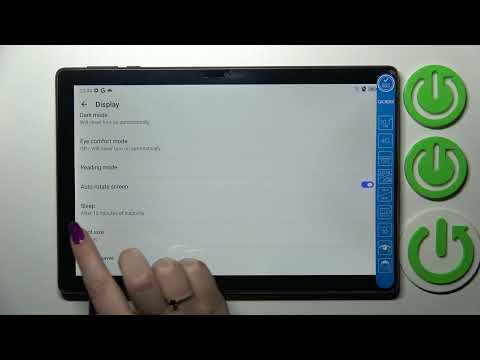 How to Choose Different Sleep Time in ALCATEL 3T 10 4G - Set Up Screen Timeout