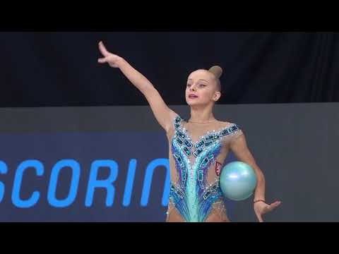 Anita Lencova (CZE) - Ball Q - 2020 European Championships Kyiv