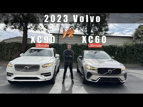 Volvo XC90 (2023) vs. Volvo XC60. Welches Modell benötigen Sie?