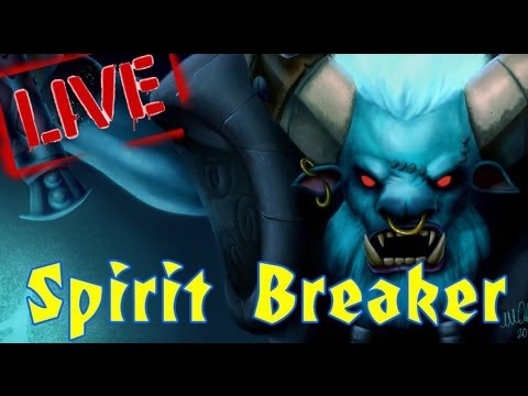 Dota 2: Spirit Breaker - Easy win in 17 mins LIVE! Gameplay