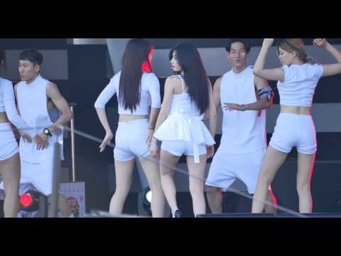 [Fancam/직캠]140816 DMZ 평화콘서트 현아 - 빨개요 리허설