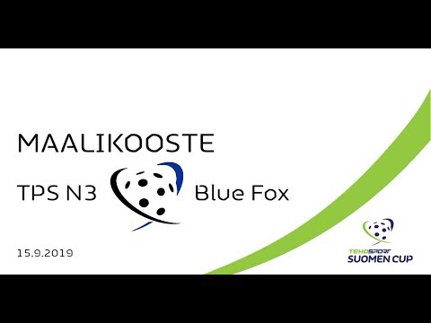 Maalikooste TPS N3 - Blue Fox 15.9.2019