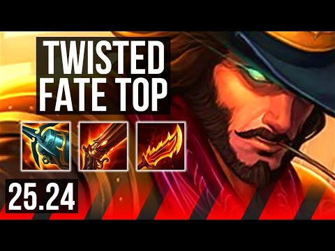 TWISTED FATE vs AMBESSA (TOP) | Fleet Footwork | EUW Challenger | 25.24