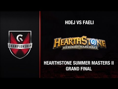 Hoej vs Faeli - GC's 2015 Hearthstone Summer Masters II (Grand Final)