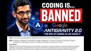 Google’s AI Just Killed Traditional Coding   Antigravity 2 0 Explained