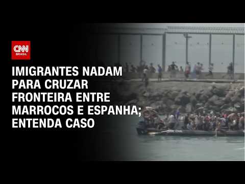 Nove imigrantes morrem em meio à travessia de Marrocos para Ceuta; entenda caso | CNN PRIME TIME