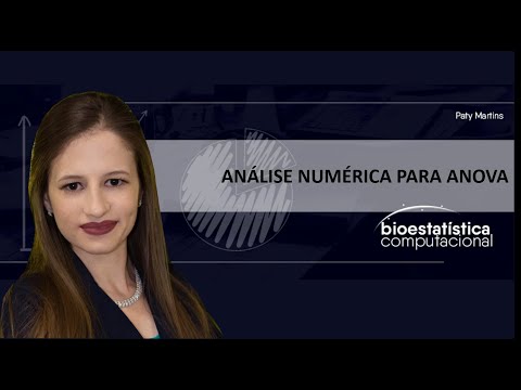 Análise numérica para ANOVA