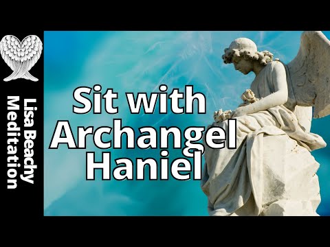 ARCHANGEL HANIEL GUIDED MEDITATION 💙 for Love, Healing, and Intuition