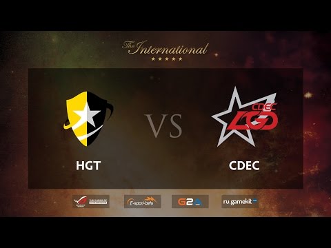 HGT vs CDEC Game 2, TI5 China Qualifiers