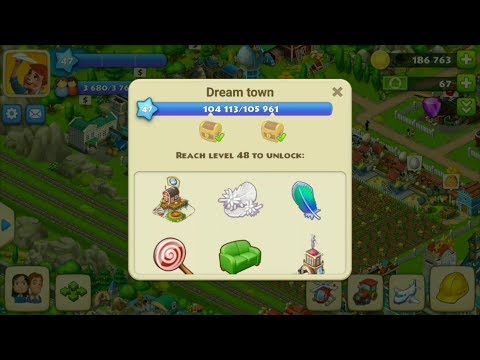 Township level 48 !!! Unlocking DUCK feeder !!