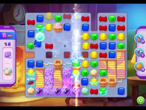 HomeScapes Level 8090 no boosters (12 moves)