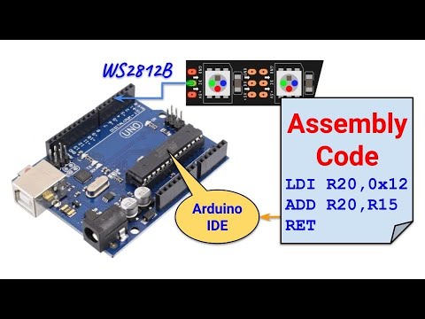 Assembly via Arduino - Programming WS2812B