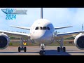 Flight Simulator B787 9 Munich Charlotte MSFS 2024 Lufthansa Full Flight