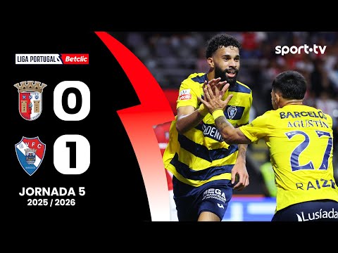 Resumo: Braga 0-1 Gil Vicente - Liga Portugal Betclic | sport tv
