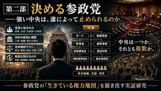 【政党民主論・参政党編② 第二章】神谷宗幣は何を決められるのか？「強い代表」の権力を分解する