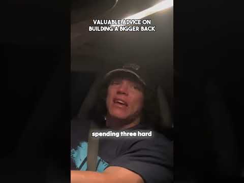 Sam Suleks Advice on Building A Bigger Back #samsulek #bodybuilding