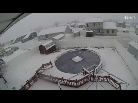 VERY LOUD THUNDERSNOW!