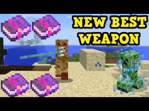 ibxtoycat - Minecraft 1.13 - Trident BEST Weapon + 4 New Enchantments!